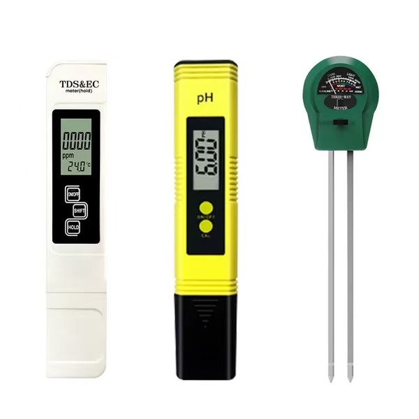 TDS Test Pen, pH Meter &amp; Soil Tester Set