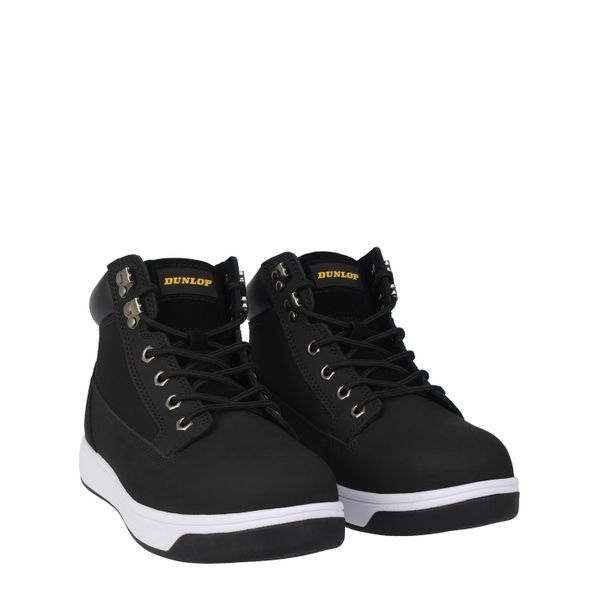 Dunlop - Nebraska Memory Foam Mens Safety Boots - Black/white (Parallel Import)