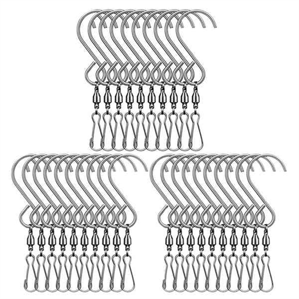 Clip Hooks for Hanging Wind Spinner Wind Chime Crystal Twister