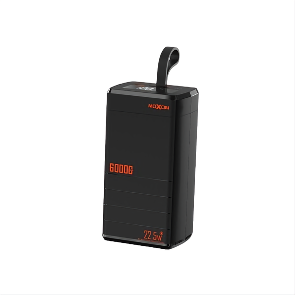 Moxom PB149 60000mAh SCP22.5 PD20W Fast Charging Power Bank