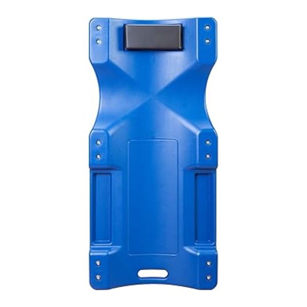 Heavy-Duty 1M Car Repair Creeper - Blue Rolling Mechanic's Board