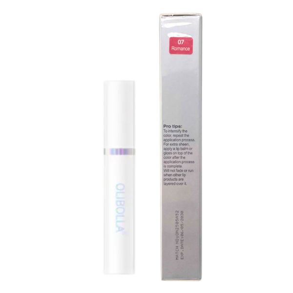 Olibolla Lip Stain Masque - Long-Lasting Hydrating Lip Tint - 7 - Romance