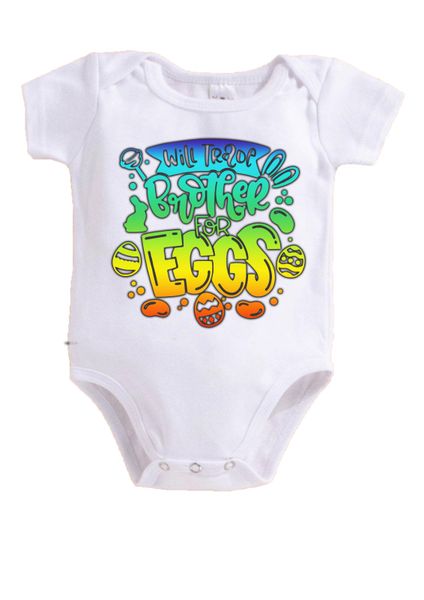 Trade Brother for Eggs Easter Baby Vest