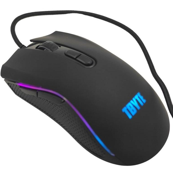TBYTE Computer Mouse - 7 Button RGB Wired Gaming Mouse