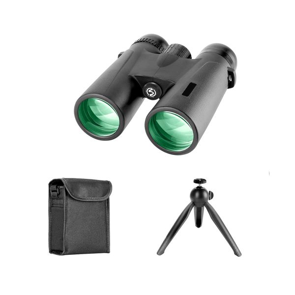 12x42 HD Binoculars for Adults High Powered Hiking Binoculars with Tripod