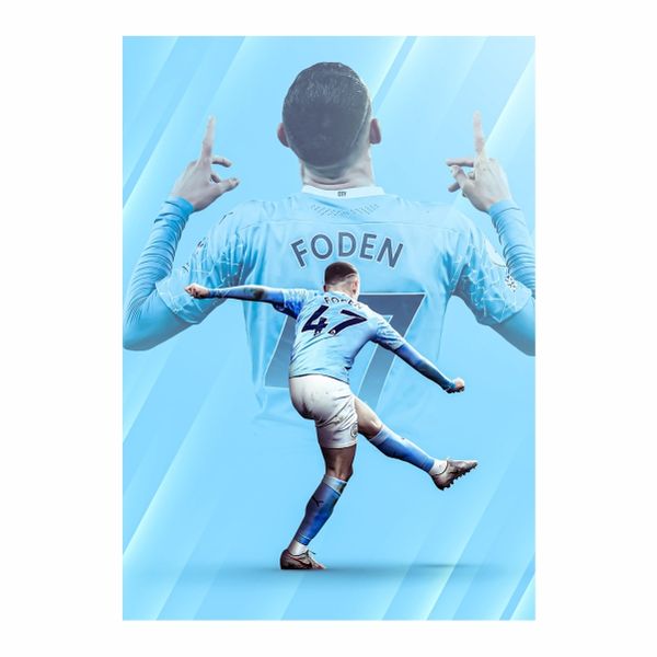 Phil Foden 003 - A1 Poster