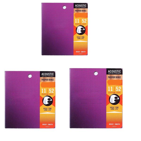 Phosphor Bronze Acoustic Strings 11-52