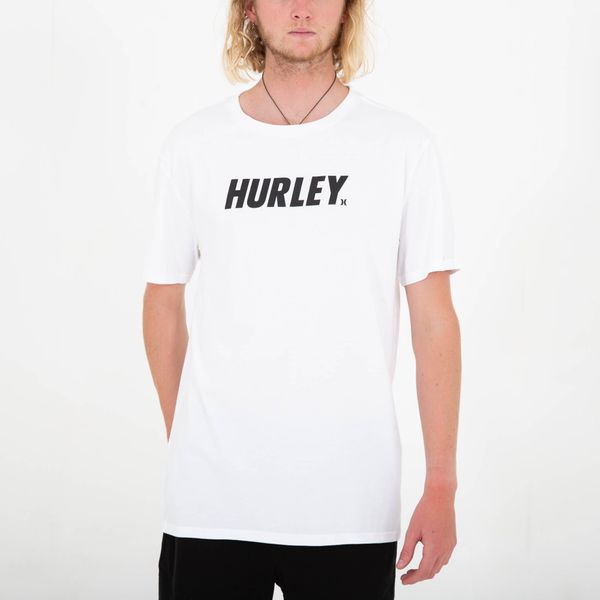 Hurley Fastlane White/Navy Core T-Shirt