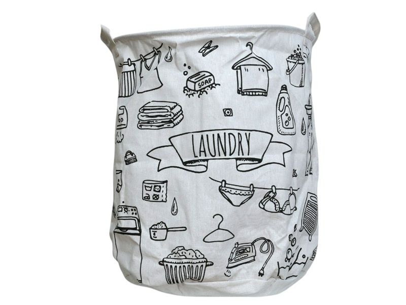 Canvas Laundry Ribbon Bag 40xH50CM