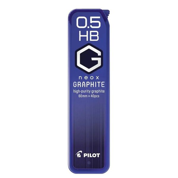 Pilot Neox Graphite Leads HB 0.3mm 20 Per Tube x 2