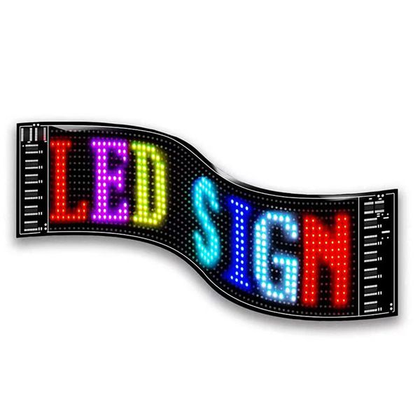 Flexible Colorful Led Matrix Panel App controlled Smart Display