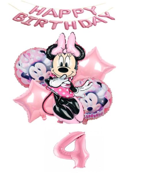 Minnie Mouse Balloon Set 4 Year