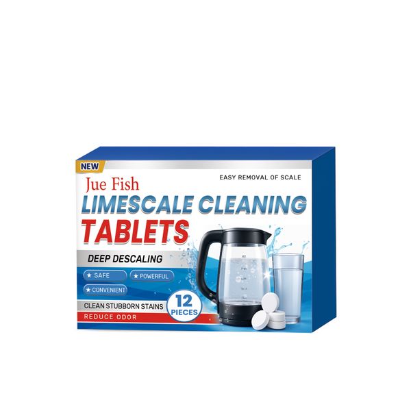 Fish Effervescent Kettle Cleaning Tablets No-Brush Descaler