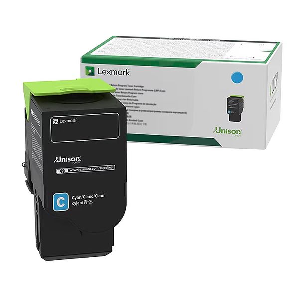 Lexmark 78C5XC0 Cyan Extra High Yield Return Programme Toner Cartridge