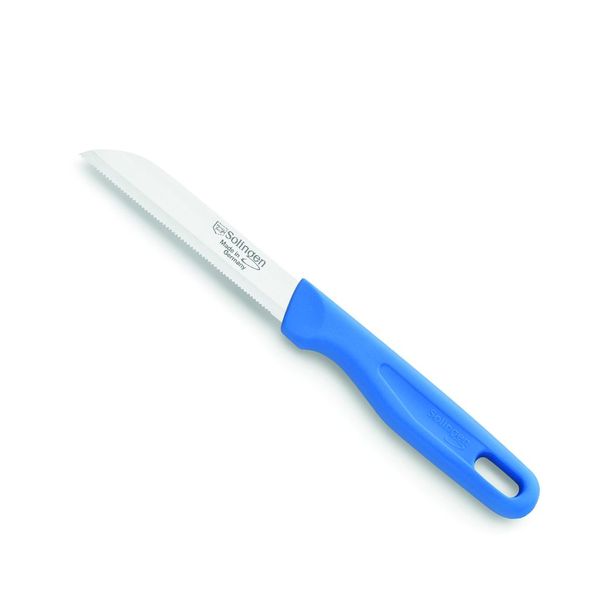 Klever Solingen Tomato Knife with Micro-Serrated 8cm Blade - Blue