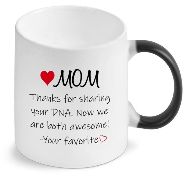 Mom Thanks For Sharing Your DNA Color Changing Mug