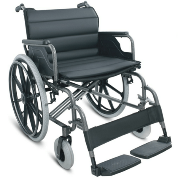 Wheelchair Steel Flip arm Det6ach footrest 56cm/22inch XHD 125kg