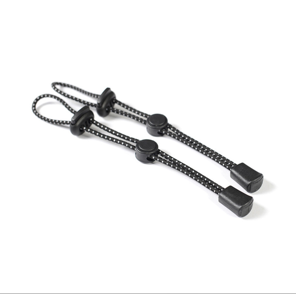2 Pieces Elastic Rope Mountaineering Backpack Binding Buckle Adjustable Rope