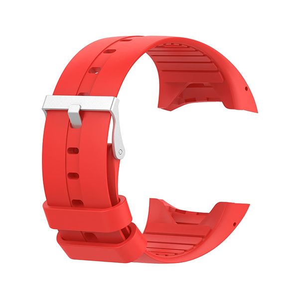 Silicone Strap Compatible with Polar M400/M430 - Red