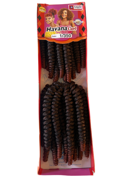Angels Havana Curl - Color 1/350 - Deep Wave - Pack of 2 bundles