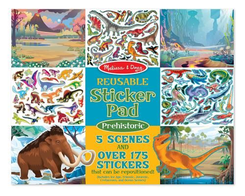 Reusable Sticker Pad - Prehist