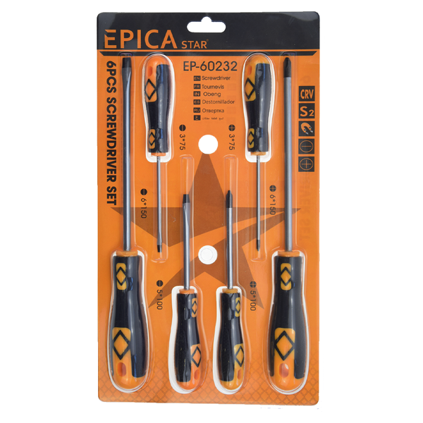 Quality S/Driver Set Hd 6pcs Epica Star