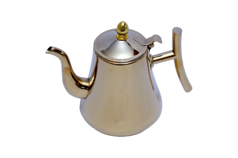 Large Capacity Stainless Steel Teapot - Gold