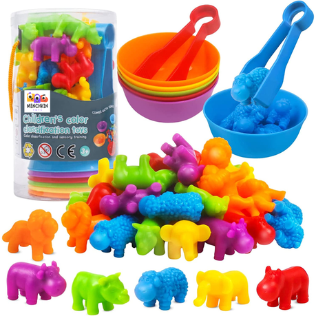 Menchkin - Animals - Colour Classification, Counting, Sorting, Matching Toy | Shop Today. Get it Tomorrow! | takealot.com