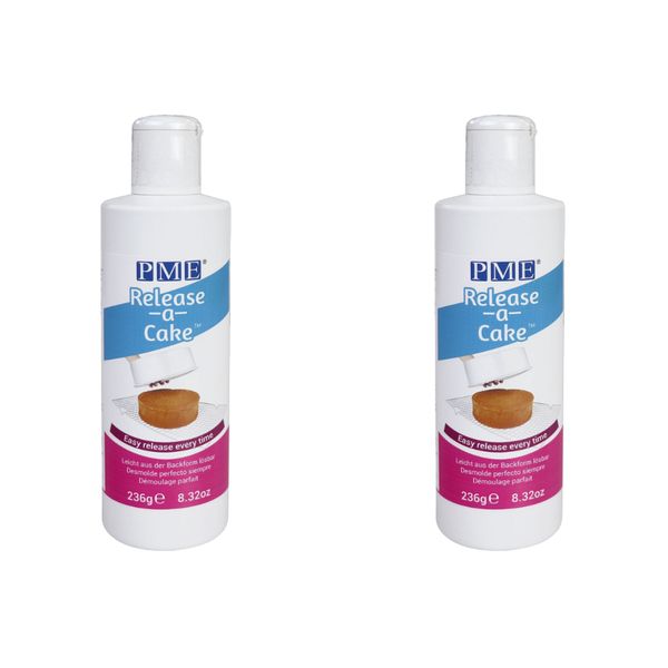 PME 2x Release-a-Cake Non-Stick Greaser Relasing Agent for Baking 236g