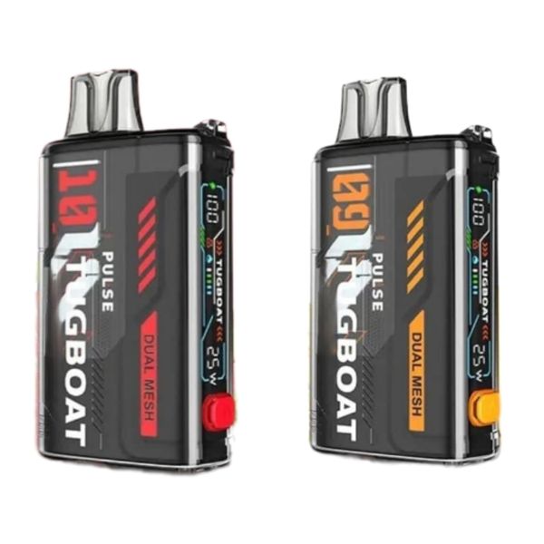 Tugboat Pulse 20000 Puffs Disposable Vapes - Frankei Combo (Pack of 2)