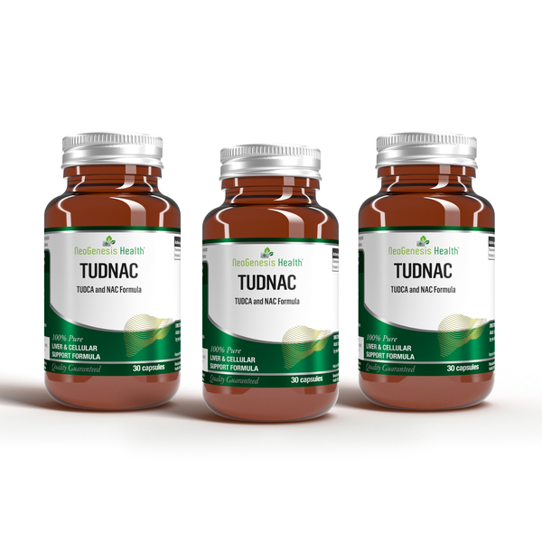 TUDNAC | 400mg NAC + 250mg TUDCA | 3 Months supply | 3x 30 Capsules