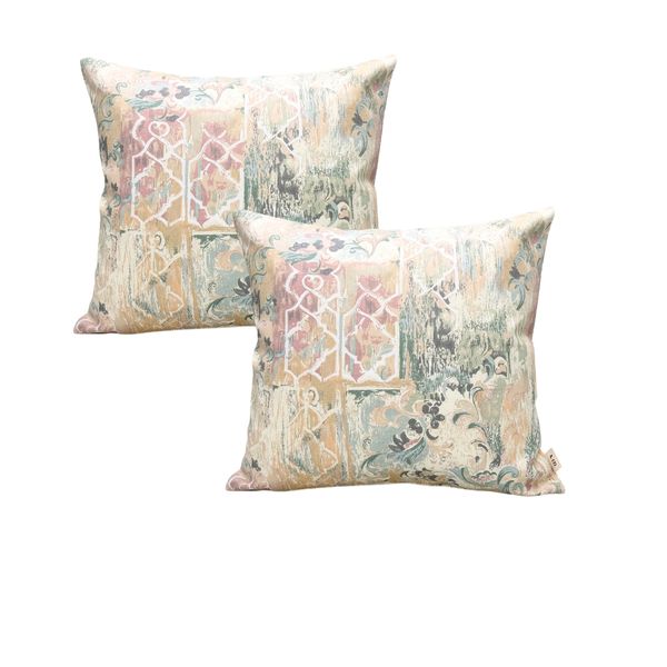 Vintage Mosaic Cushion Cover Set -Abstract Printed Decorative