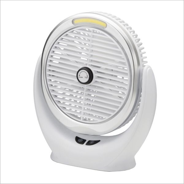 Portable Desk Fan With COB LED Light