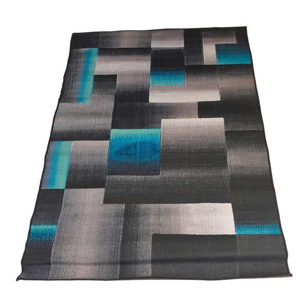 SMTE - 120cm by 160cm - Modern 3D Geometric Design Rug -FF101