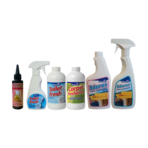 Sparkle - Family Pack of Five With Almond Oil