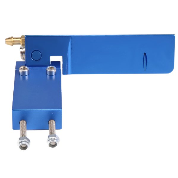 Rc Boat Aluminium Alloy Brand 75Mm Metal Suction Water Rudder Blue