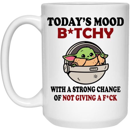 Baby Yoda Todays Mood mug