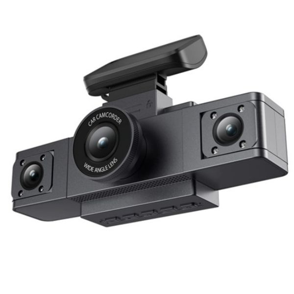 BNETA F300 2MP DashCam - 3 Channel Simultaneous recording