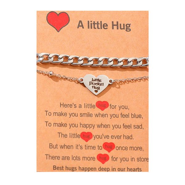 Chain Bracelet Creative Heart-Shaped Gift Set