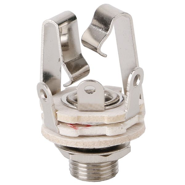 Jack 6.5 Two-Channel Audio Cable Connector Plug Socket With A Switch Stere