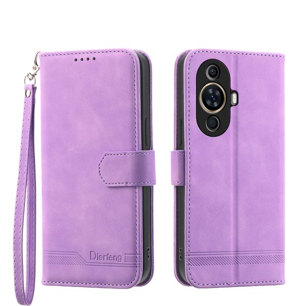 Flip Phone Leather Case Compatible with Huawei Nova 11 Pro