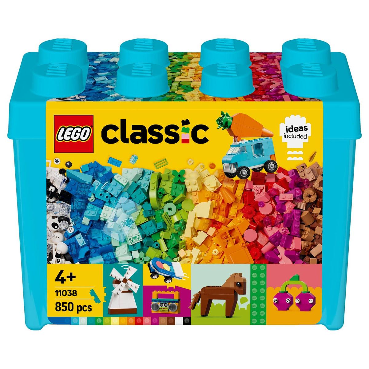 Lego® Classic Vibrant Creative Brick Box Toy Set 11038 Building Toy Set 850 Pieces Shop