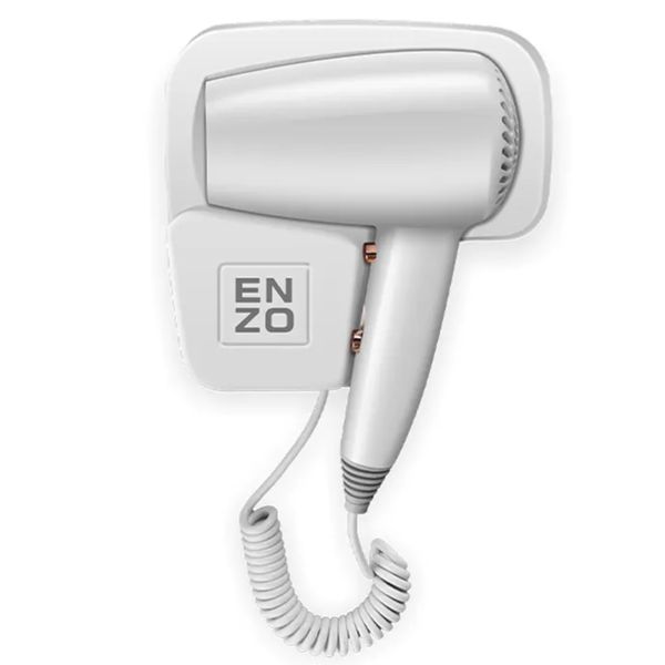 Enzo - Italian No Drilling Wall Mount 1600W Hair Dryer