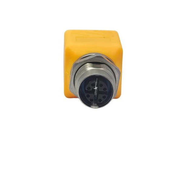 XY-RJS-12X08FF-ECN Panel Mount Ethernet Adaptor M12 X Code Female to RJ45