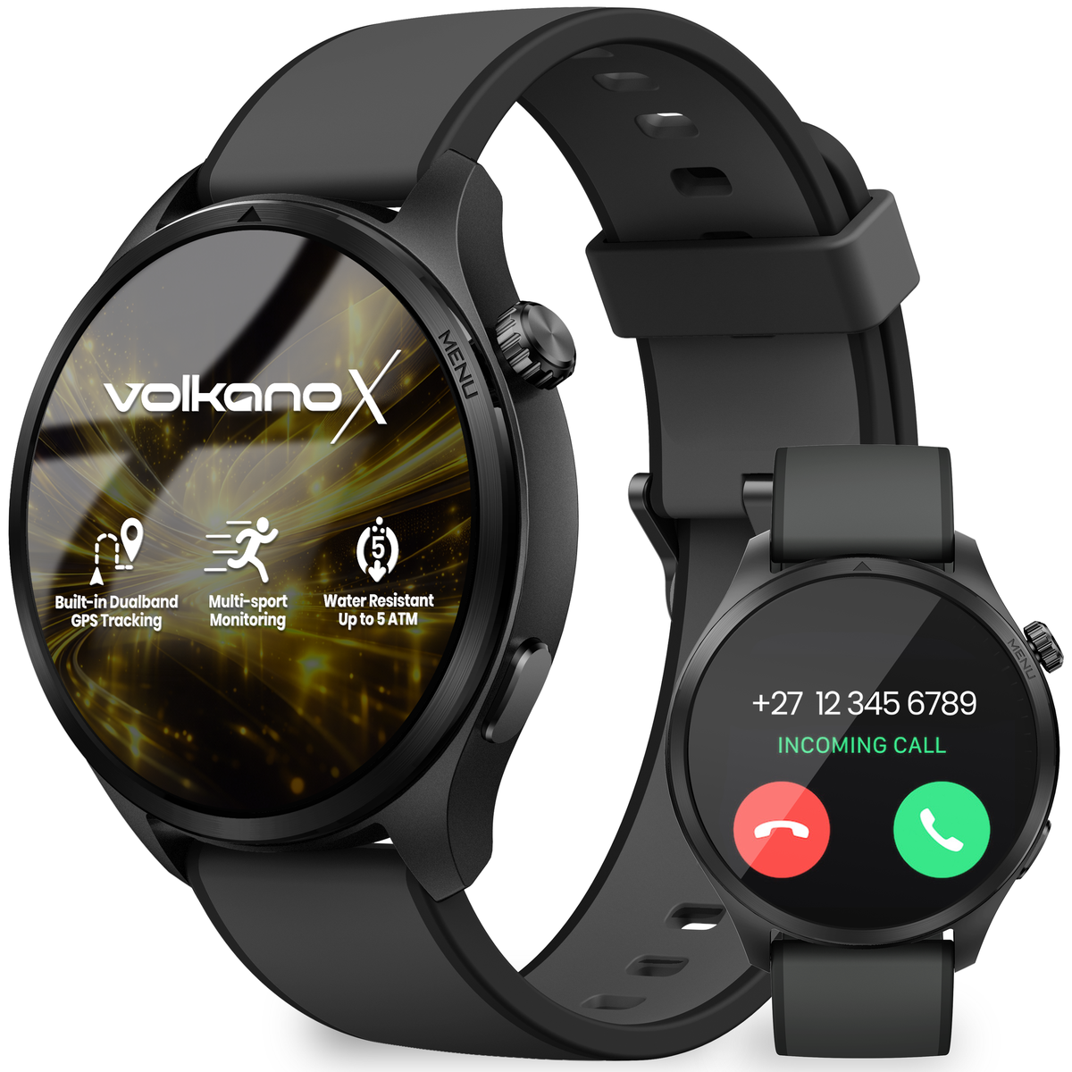 VolkanoX Quantum GPS Smartwatch AMOLED 1.43