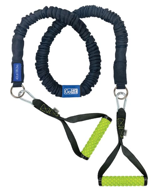 GoFit 40LB Safety Sleeve Tube with Handles/Peggable - 18.14kg Resistance