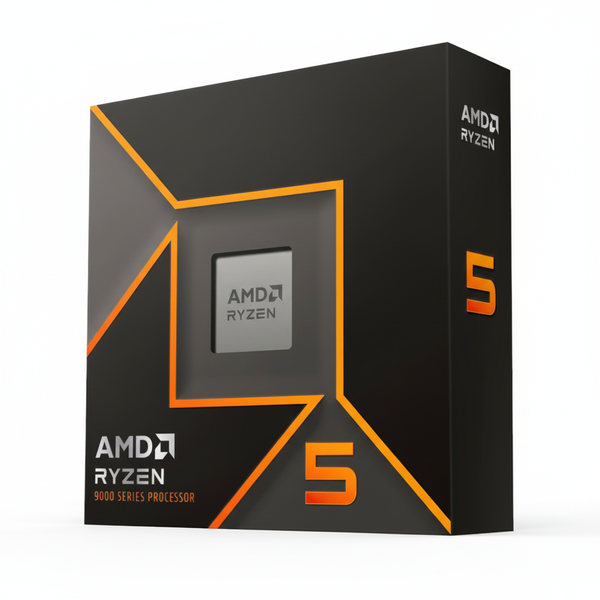 AMD Ryzen 5 9600X 6-Core 3.9GHz AM5 CPU for Gaming &amp; Overclocking