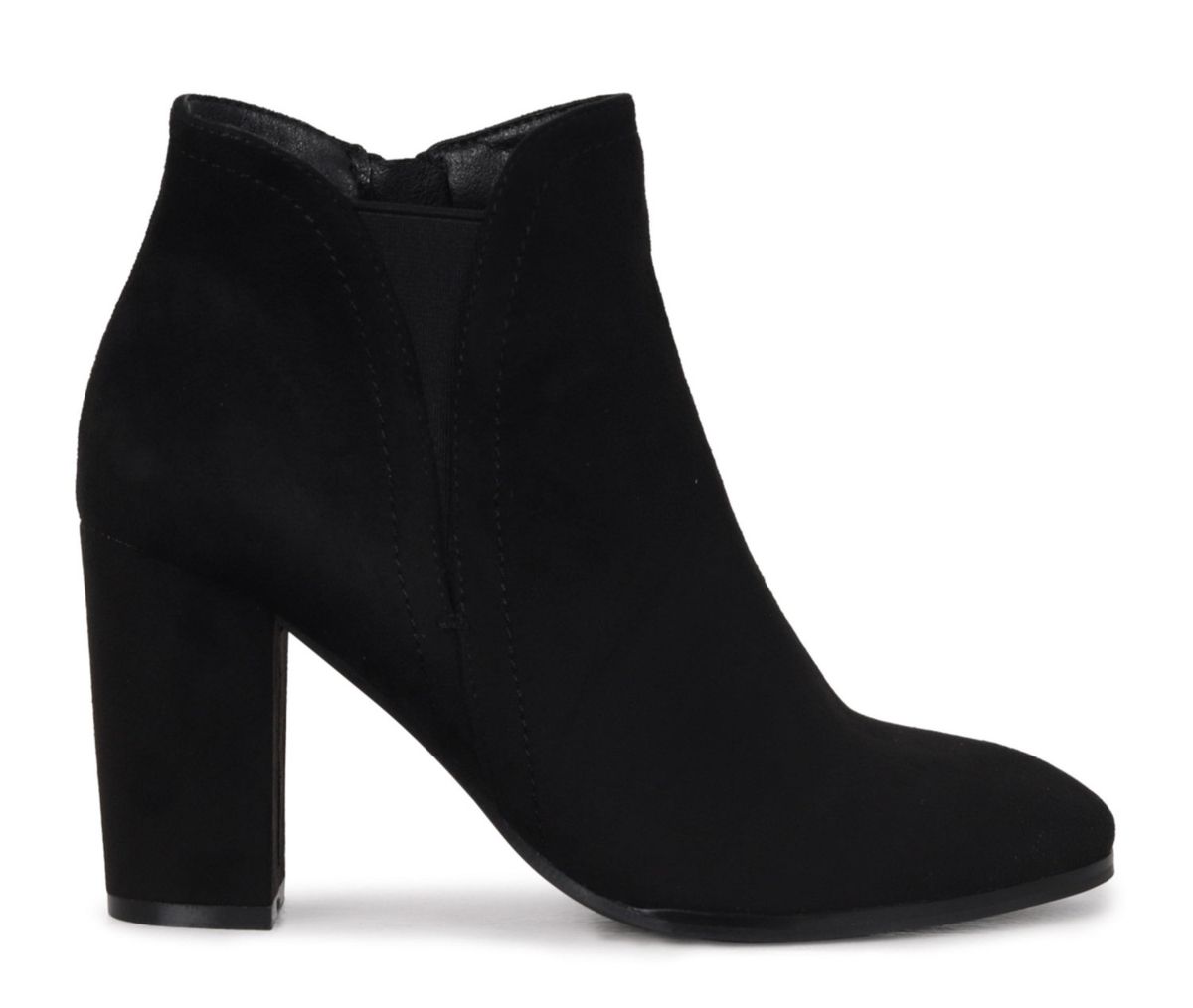 Linzi Ladies - Freda Heeled Ankle Boots - Black Suede | Shop Today. Get ...