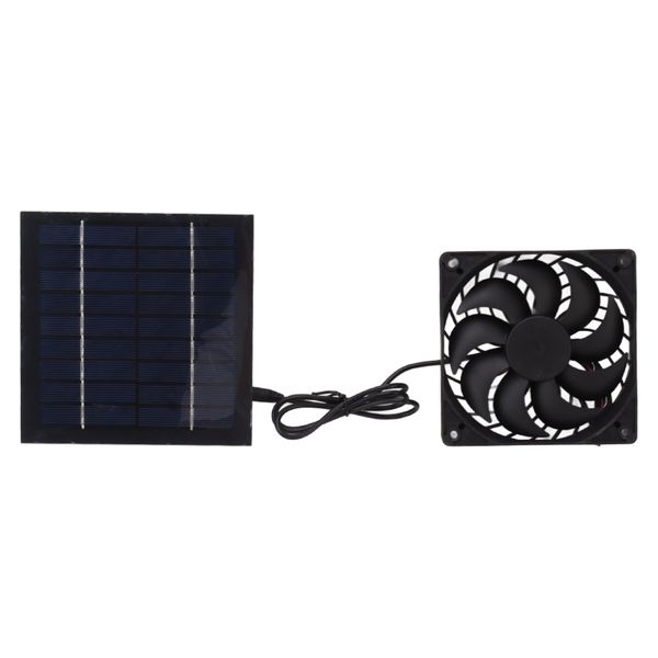 10W Solar Fan Kit - Greenhouse/Doghouse Ventilation