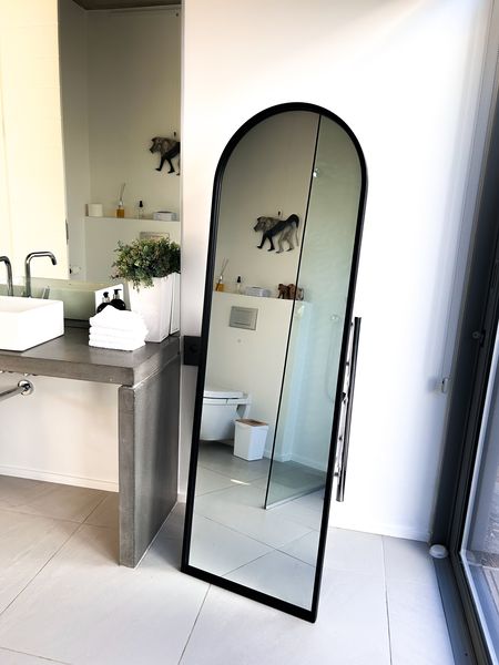Designer Full Length Arched Mirror 160x50cm